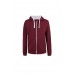  
Choose Colour: Dark Red Melange / White